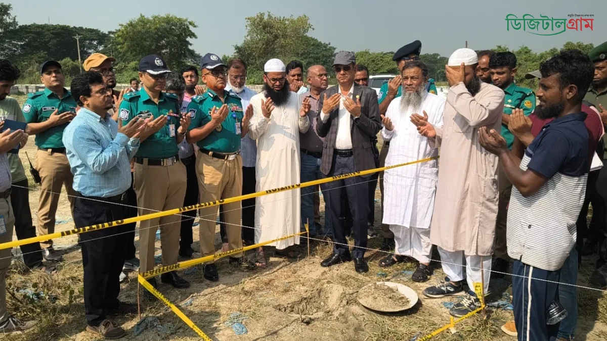 রাজধানীর যানজট কমাতে কেরানীগঞ্জে রাজউকের অস্থায়ী বাস স্ট্যান্ডের ভিত্তিপ্রস্তর স্থাপন