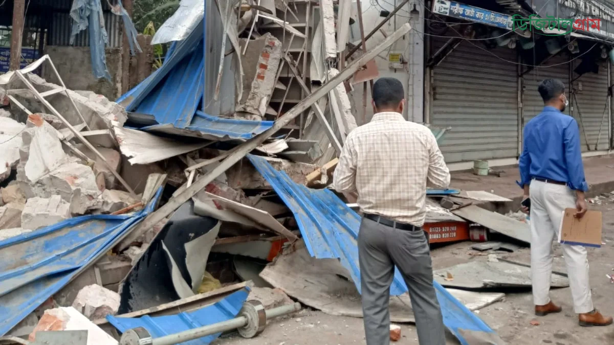 রাজধানী উন্নয়ন কর্তৃপক্ষ রাজউকের মোবাইল কোর্ট কার্যক্রম