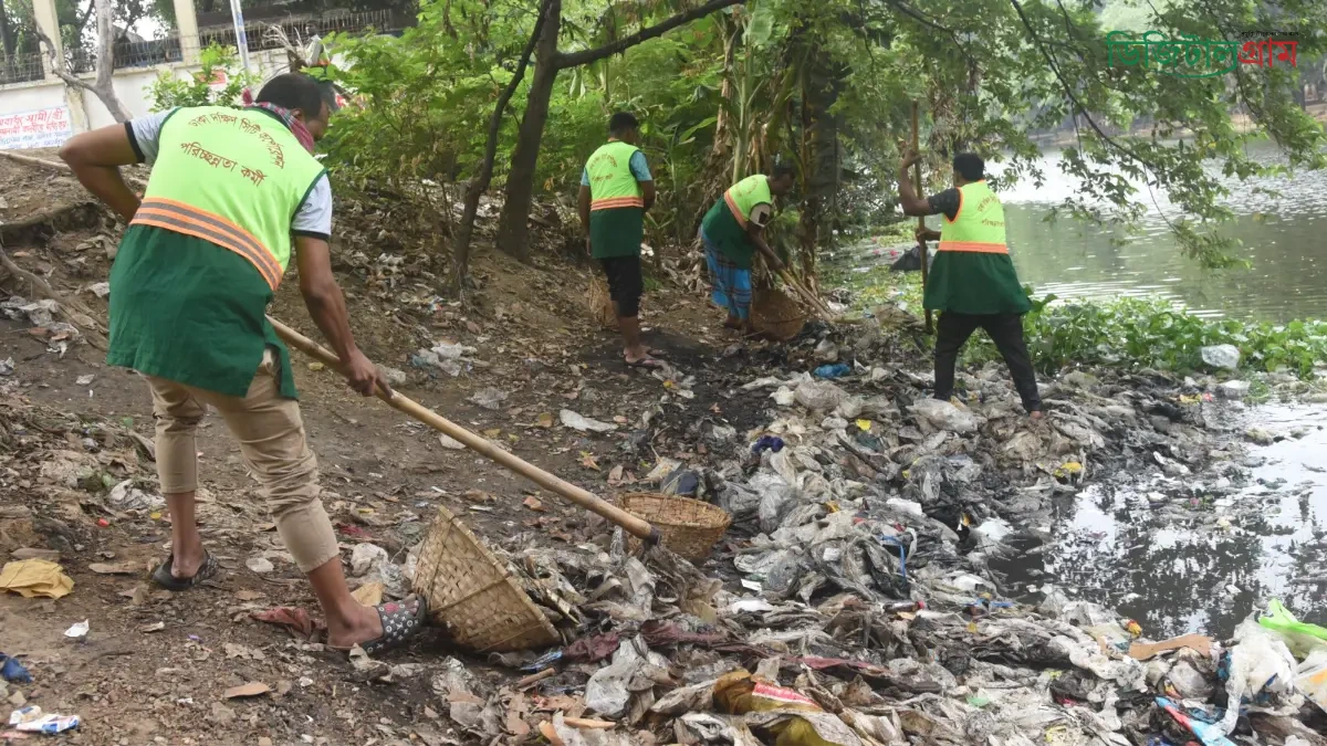 রাজধানীতে এসটিএস-এর নান্দনিক রূপান্তর ও ধানমন্ডিতে ডিএসসিসির বিশাল পরিচ্ছন্নতা অভিযান