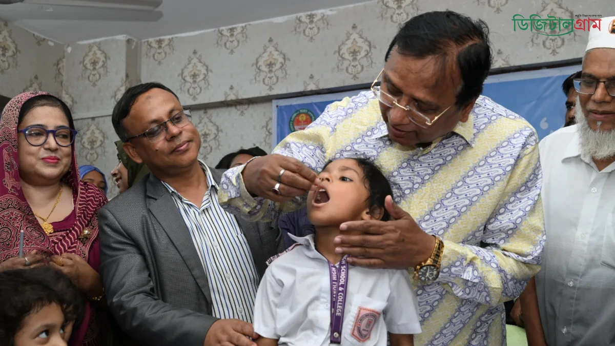 ডিএসসিসিতে ভিটামিন ‘এ’ প্লাস ক্যাম্পেইন শুরু, প্রায় ৬ লাখ শিশুকে ক্যাপসুল খাওয়ানোর লক্ষ্য